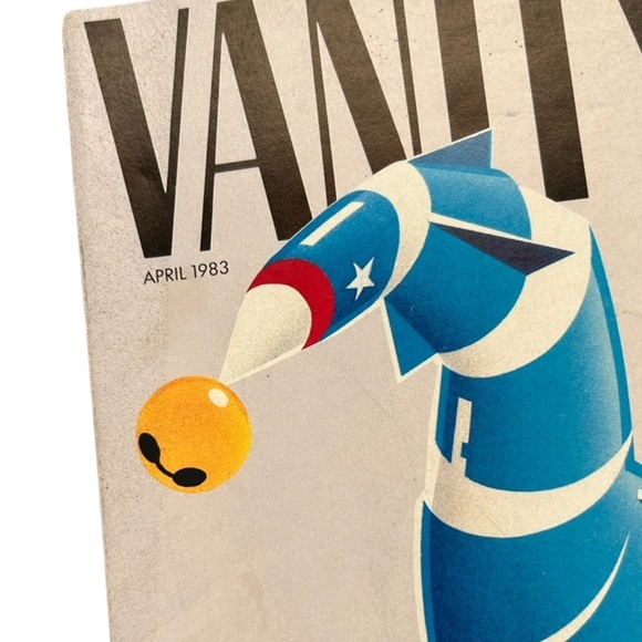 Vanity Fair Magazine April 1983 - Picture 5 of 7